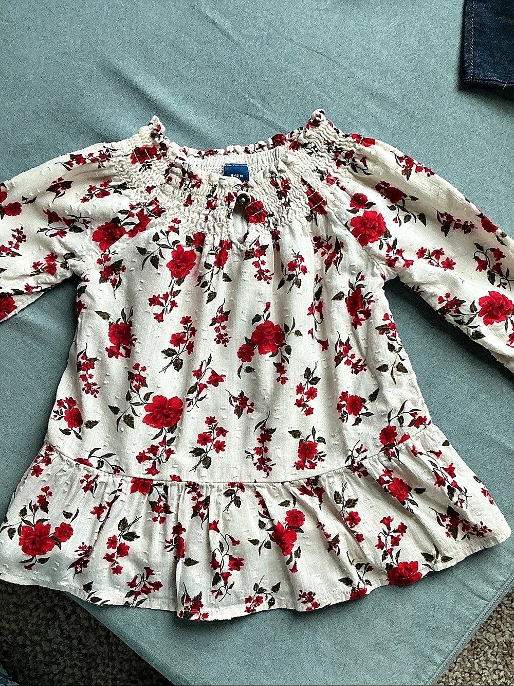 Old Navy Girls Floral Dress Size 12-18M